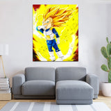Mini Vegeta Ssj3 - Canvas