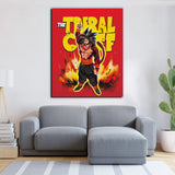 The Super Samoan 4 Tribal Chief - Canvas