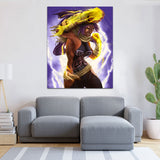 Yoruichi Stance Canvas